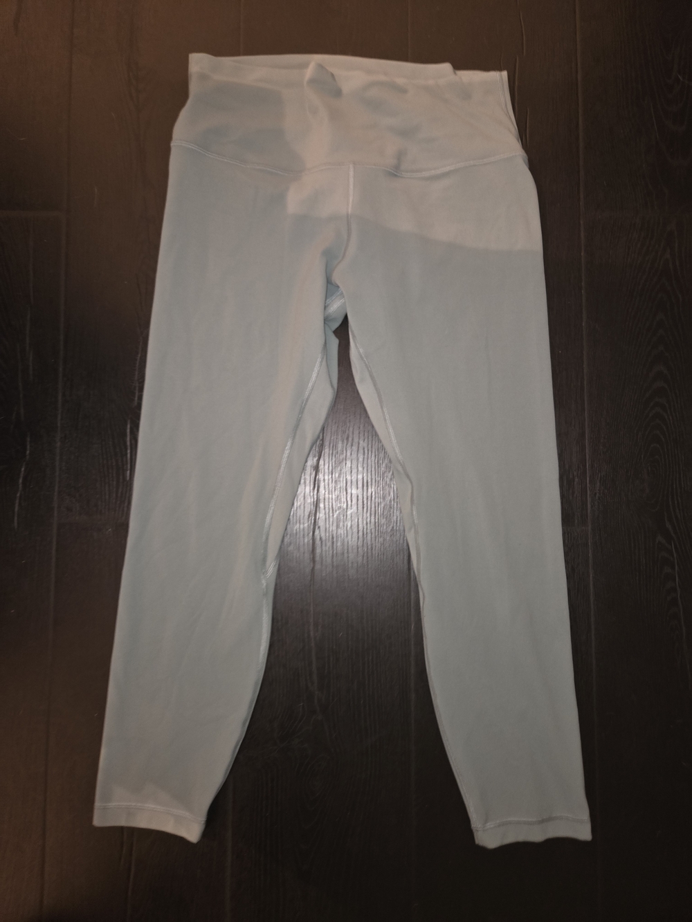 Kids Light Blue Leggings - Youth Comfort Stretch Bottoms
